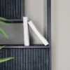 Kast Loek 210 x 80 cm - zwart Mangohout