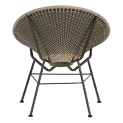 Kazoun tuin loungestoel wicker groen
