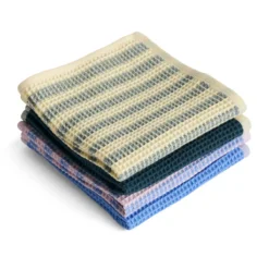 Keukendoekje Canteen organic sky blue/pink - set van 2