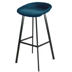 Kick barkruk Finn donkerblauw
