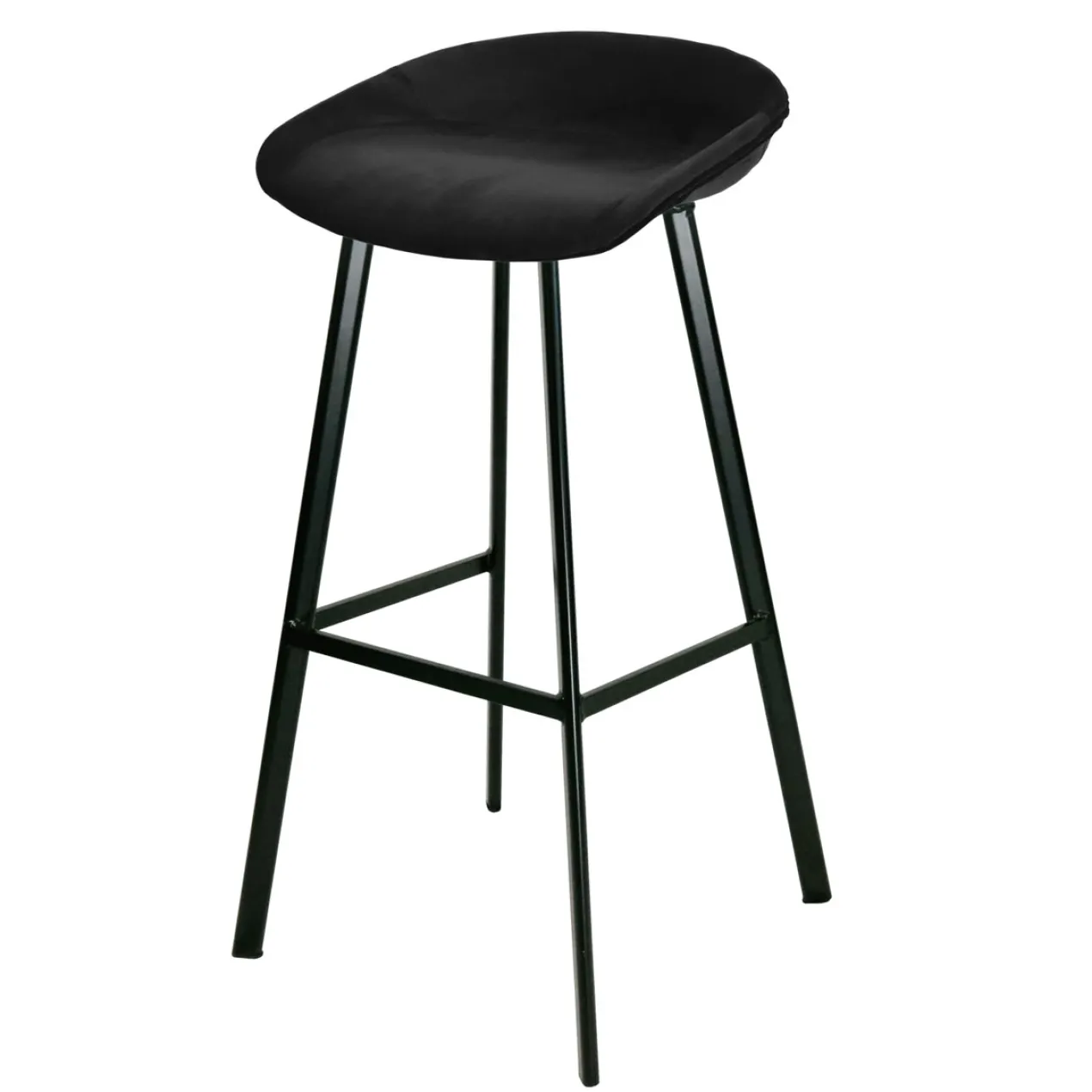 Kick barkruk Finn zwart