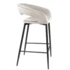 Kick barkruk Lenn velvet -Champagne