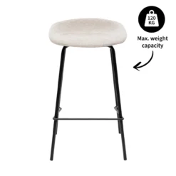 Kick barkruk Riga H70 cm champagne
