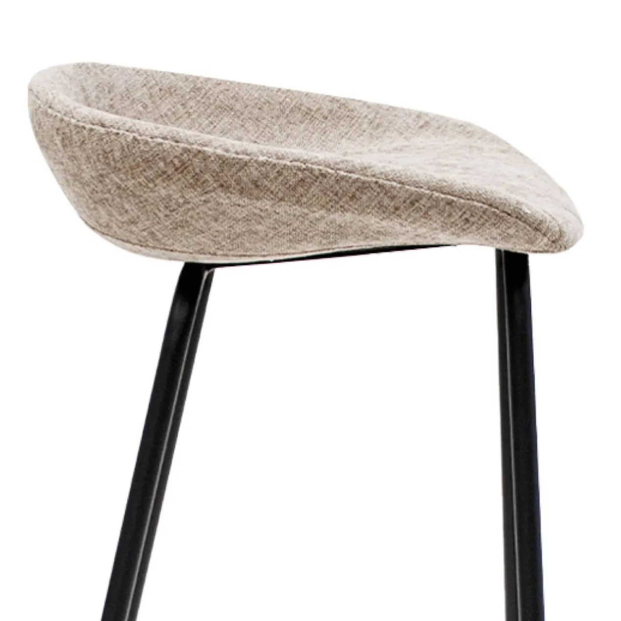 Kick barkruk Riga H80 cm taupe
