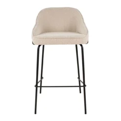 Kick barkruk Sepp - Bouclé - Beige