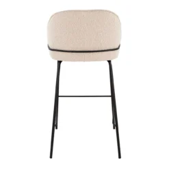 Kick barkruk Sepp - Bouclé - Beige