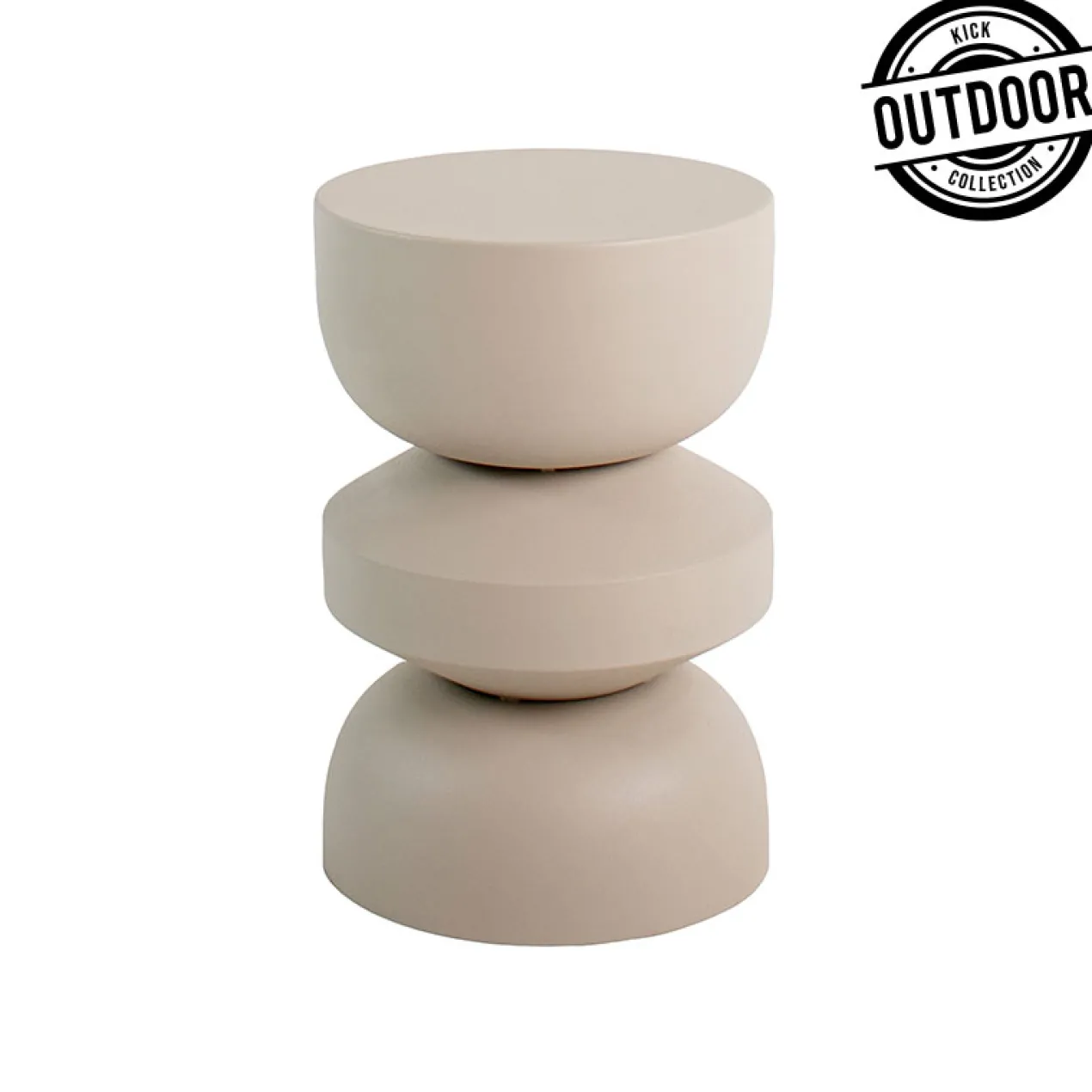 Kick bijzettafel Fos - Beige