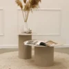 Kick bijzettafel Tilo M - Beige