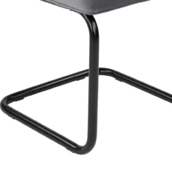Kick buisframe stoel Ivy - donkergrijs