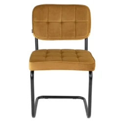 Kick buisframe stoel Ivy - goud