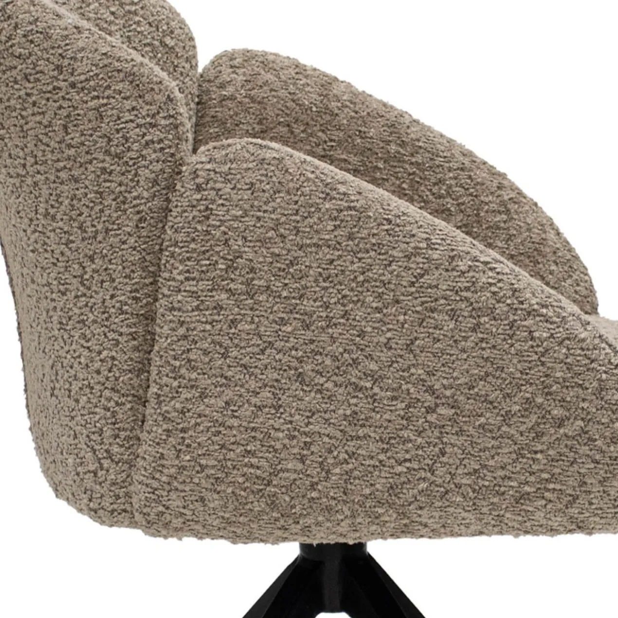 Kick draaistoel Aiko - beige