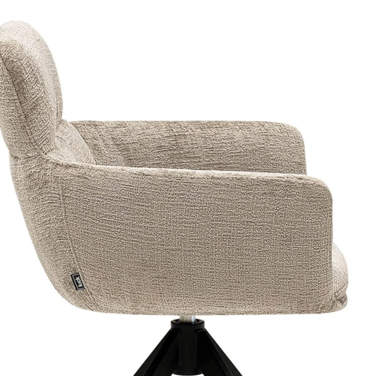 Kick Draaistoel Niek Beige