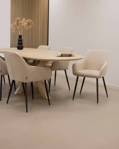 Kick eetkamerstoel Ivar - beige