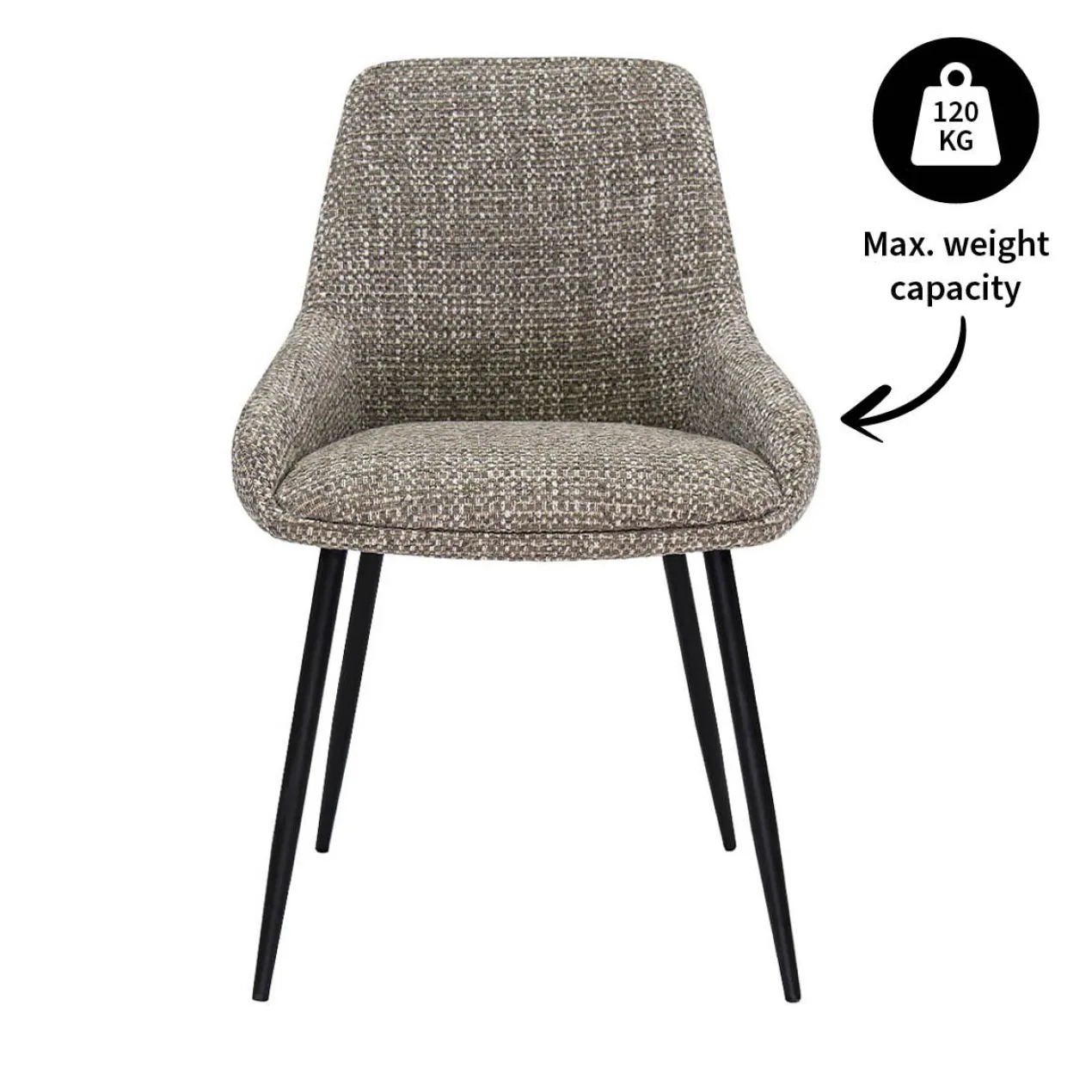 Kick Eetkamerstoel Niko beige