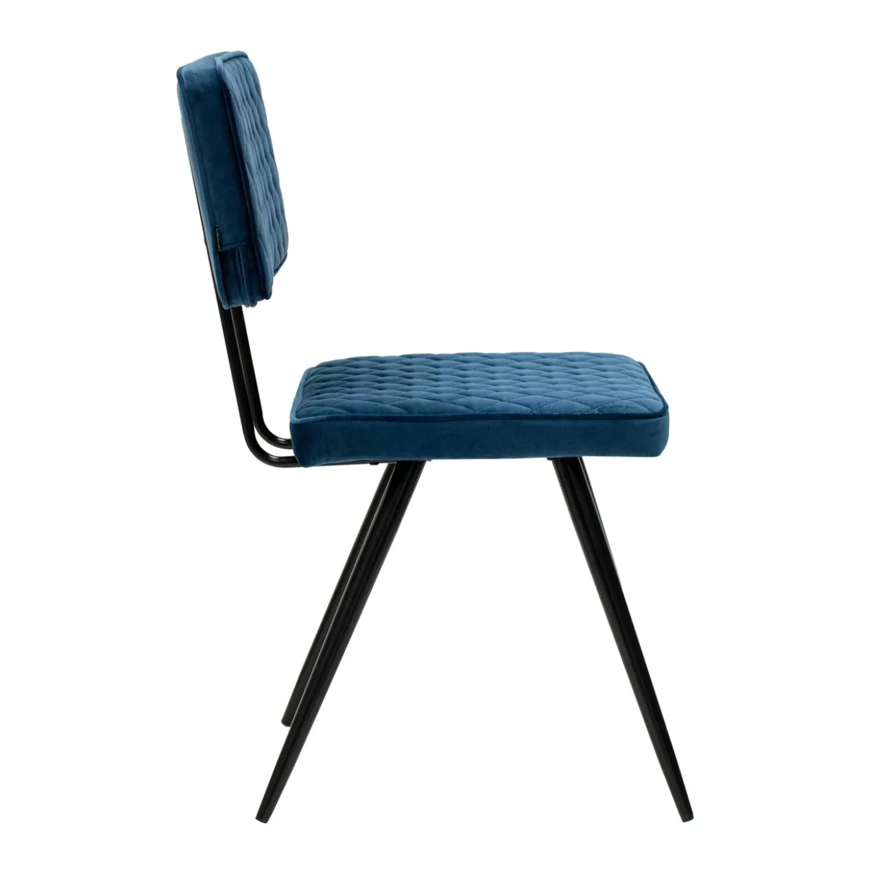 Kick eetkamerstoel Toby - donkerblauw