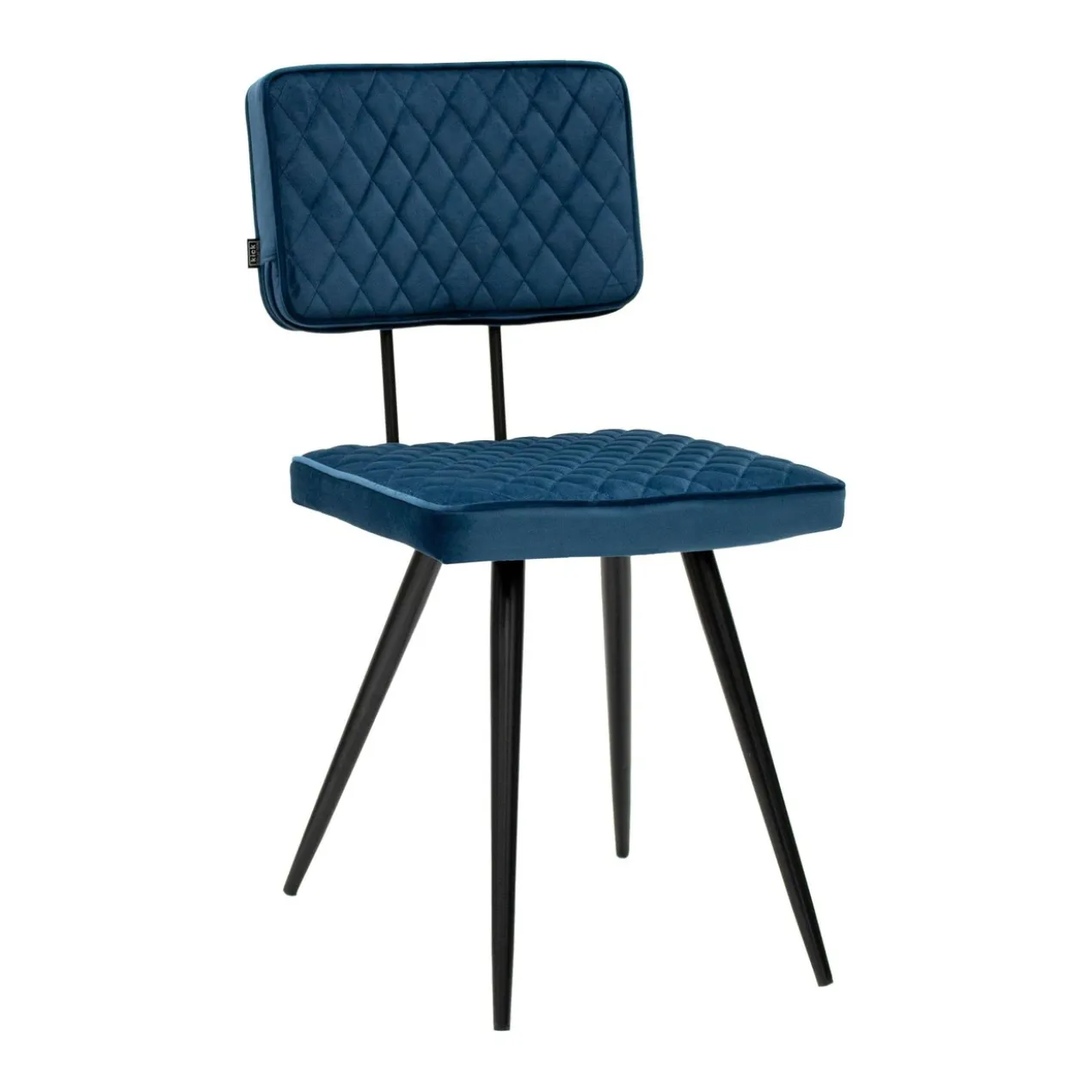 Kick eetkamerstoel Toby - donkerblauw