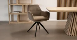 Kick eetkamerstoel Tom - taupe