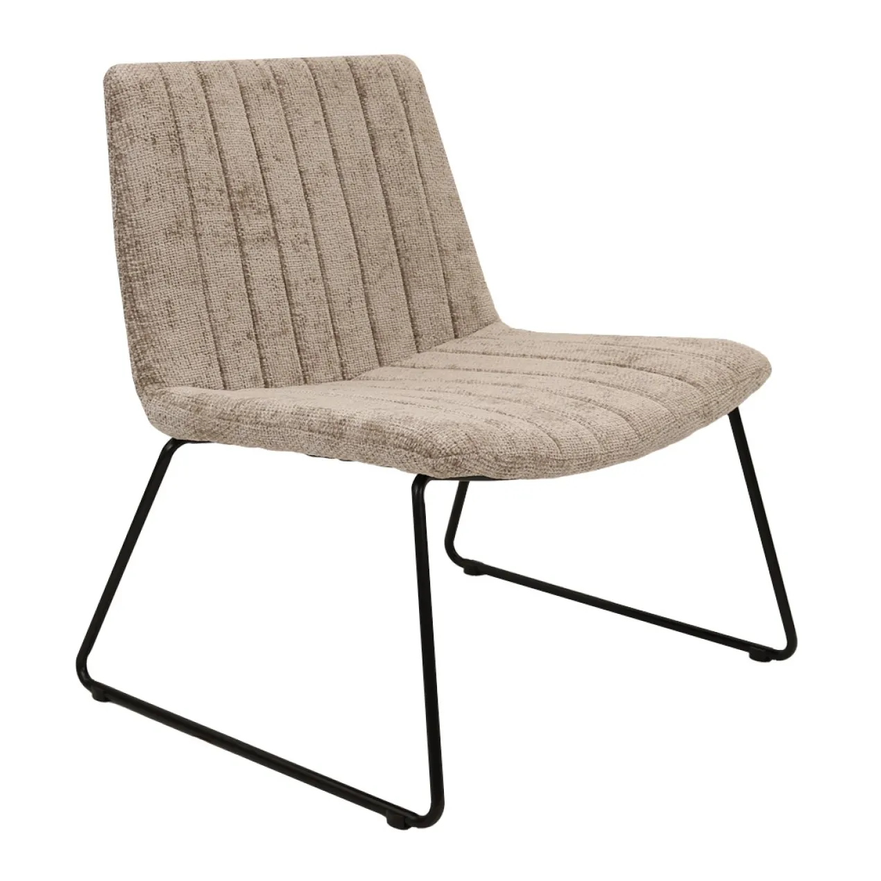 Kick fauteuil James - champagne