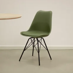 Kick kuipstoel Metal Luuk groen