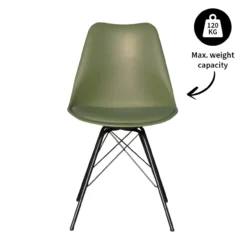 Kick kuipstoel Metal Luuk groen