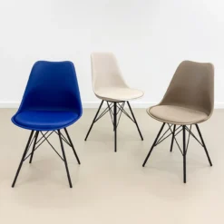 Kick kuipstoel Metal Luuk taupe
