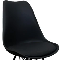 Kick kuipstoel Metal Luuk zwart