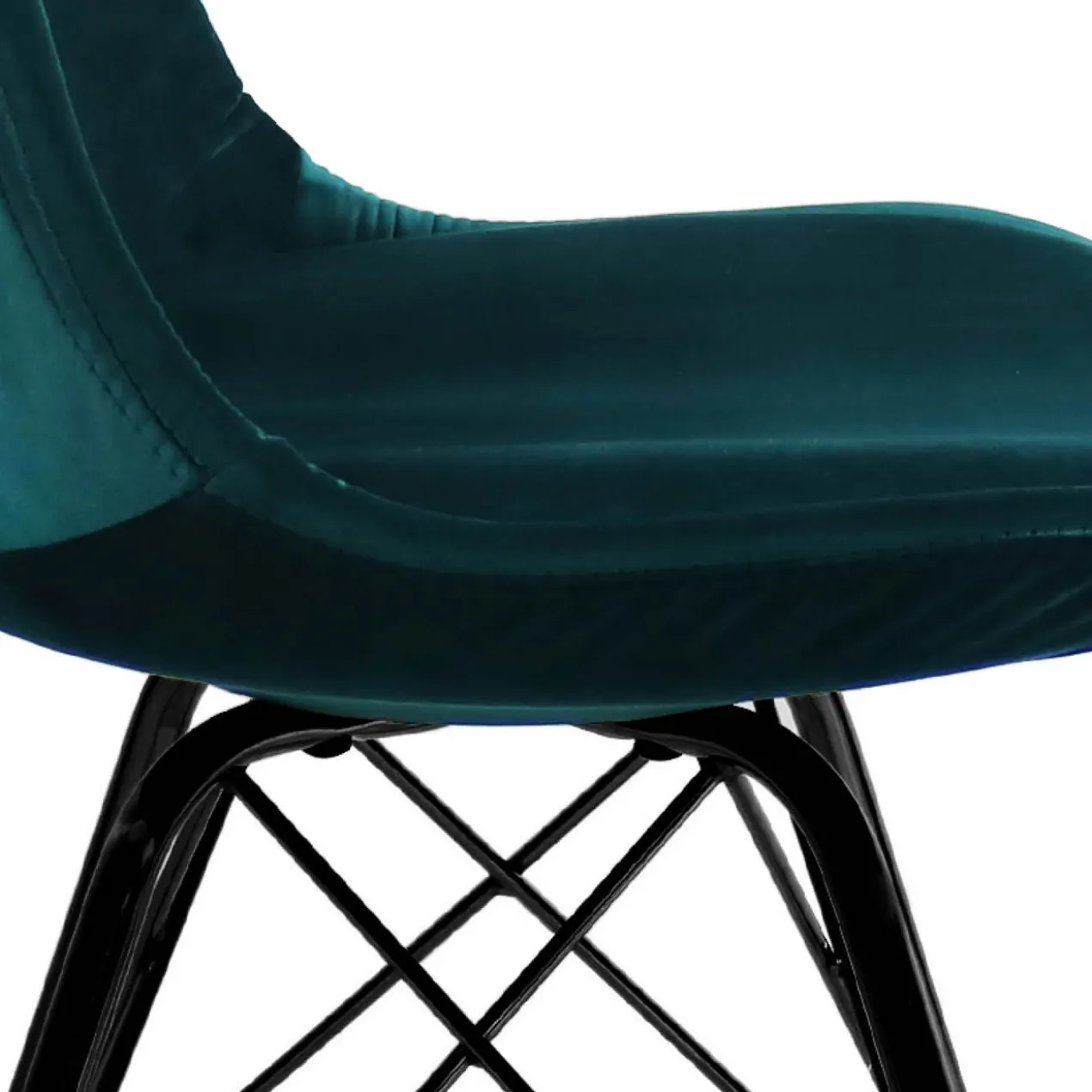 Kick Kuipstoel - Velvet blauw BL