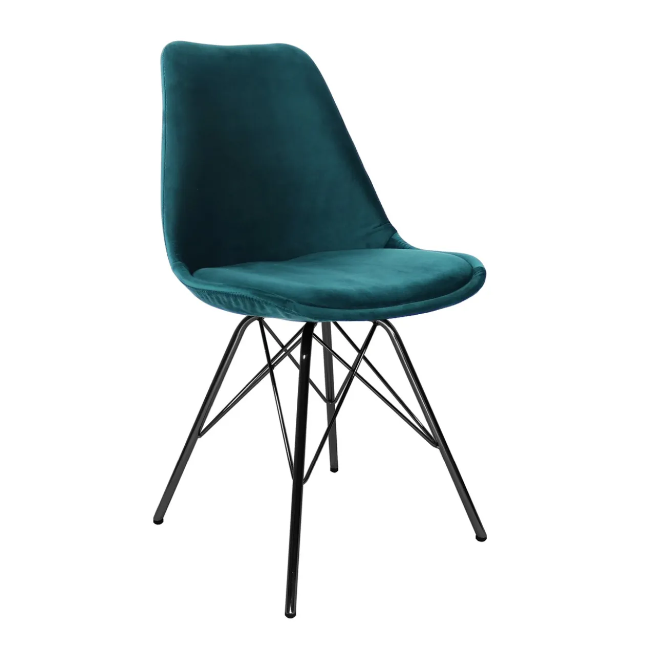 Kick Kuipstoel - Velvet blauw BL
