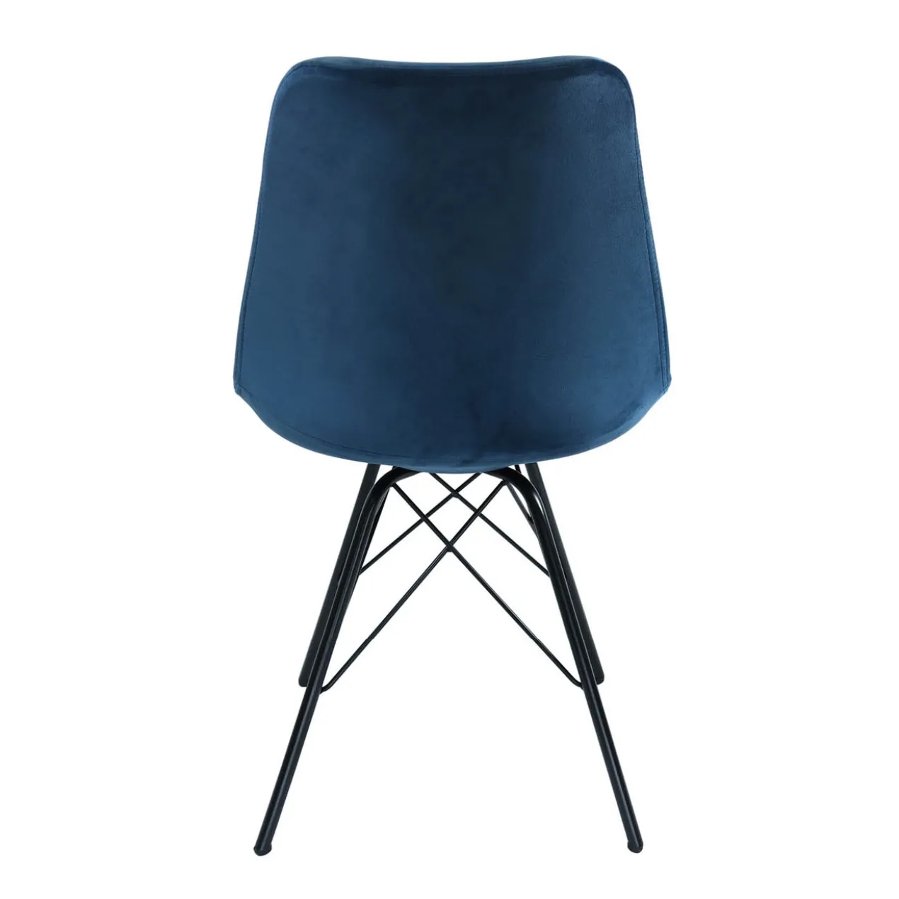 Kick Kuipstoel - Velvet d.blauw BL