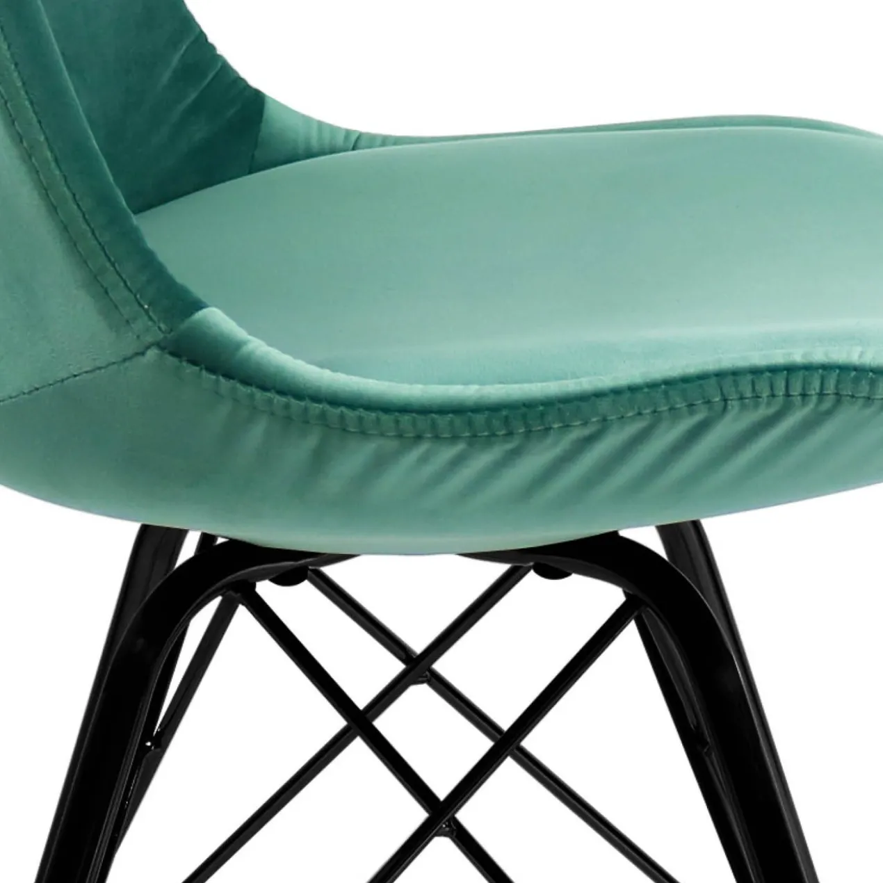 Kick Kuipstoel - Velvet Mintgroen BL