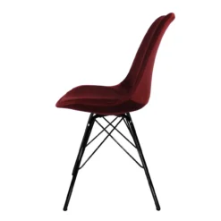 Kick kuipstoel - Velvet rood BL