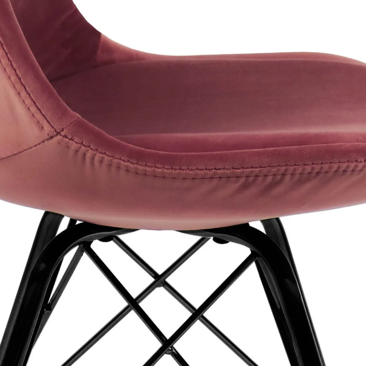 Kick Kuipstoel - Velvet roze BL