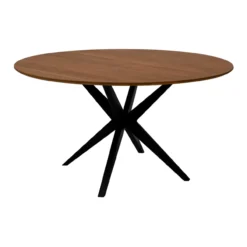 Kick tafel Havard - rond 140cm bruin