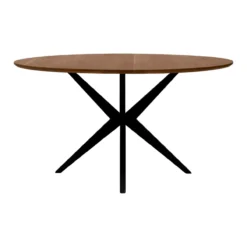 Kick tafel Havard - rond 140cm bruin