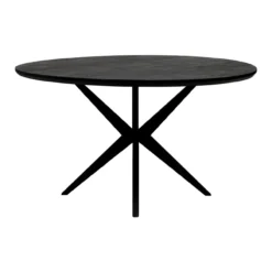 Kick tafel Havard - rond 140cm zwart