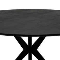 Kick tafel Havard - rond 140cm zwart