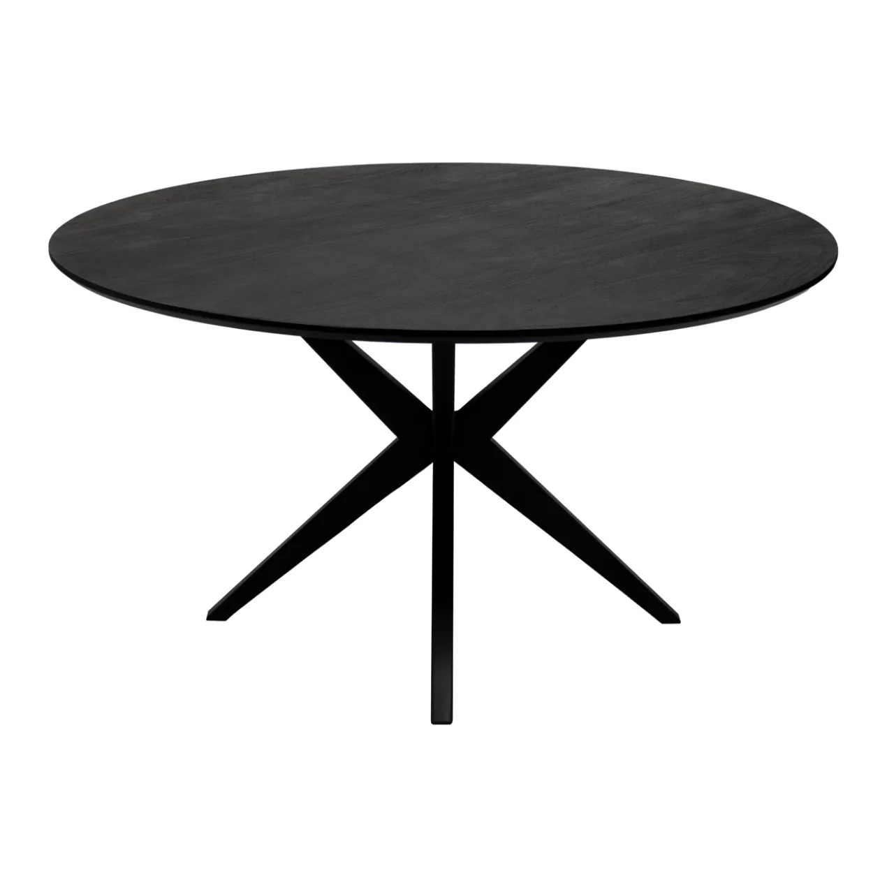 Kick tafel Havard - rond 140cm zwart