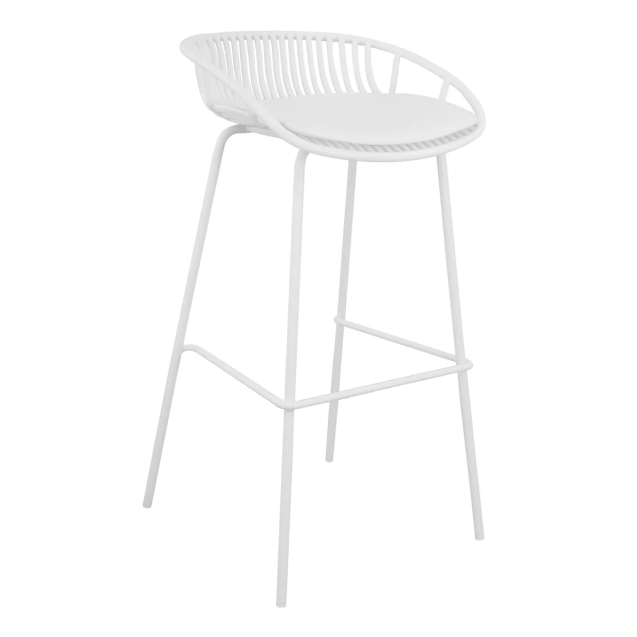 Kick (tuin)barkruk Rio - wit