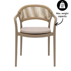 Kick Tuinstoel Coco - Beige