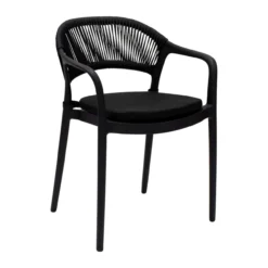 Kick Tuinstoel Coco - Zwart