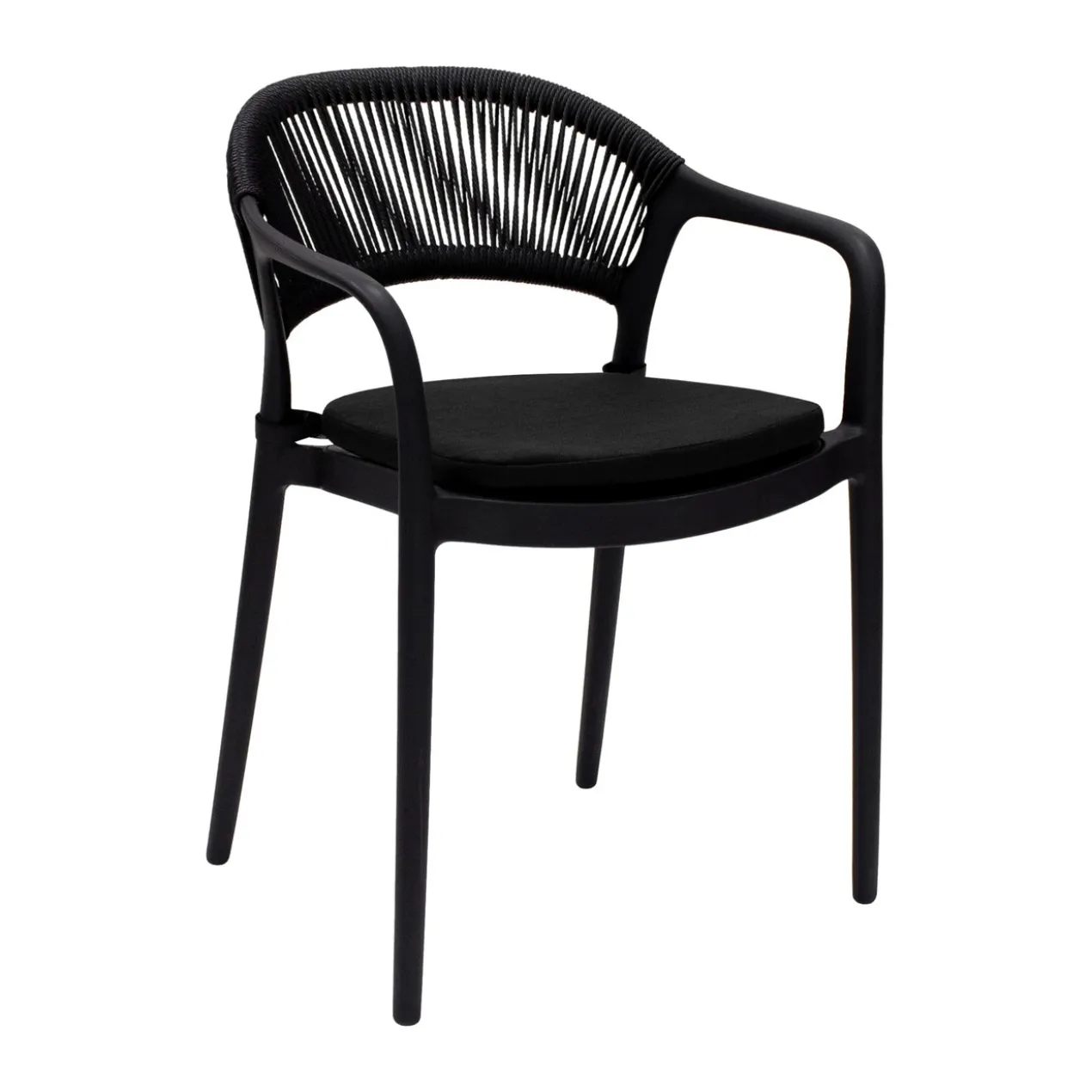 Kick Tuinstoel Coco - Zwart