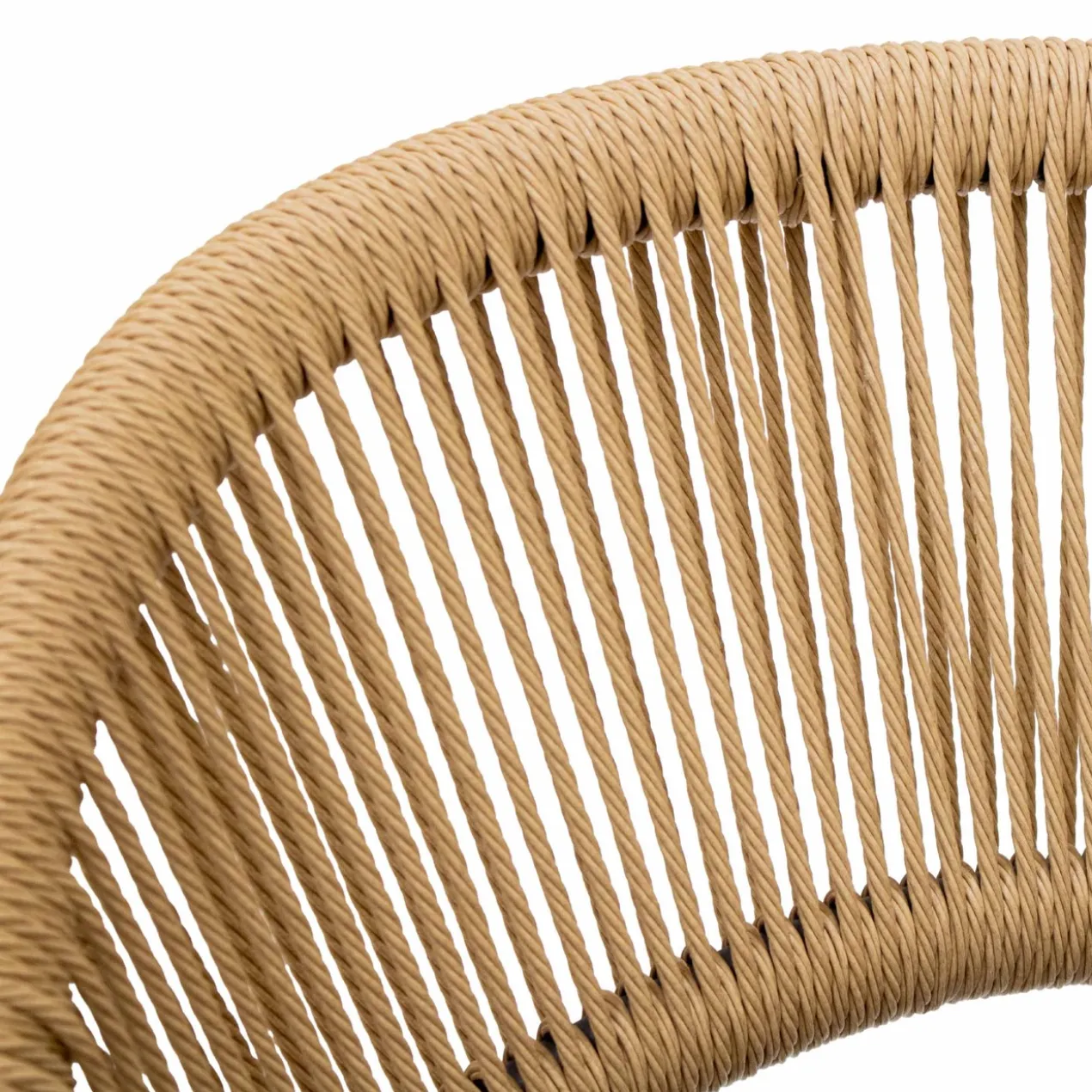 Kick Tuinstoel Coco - Zwart/beige