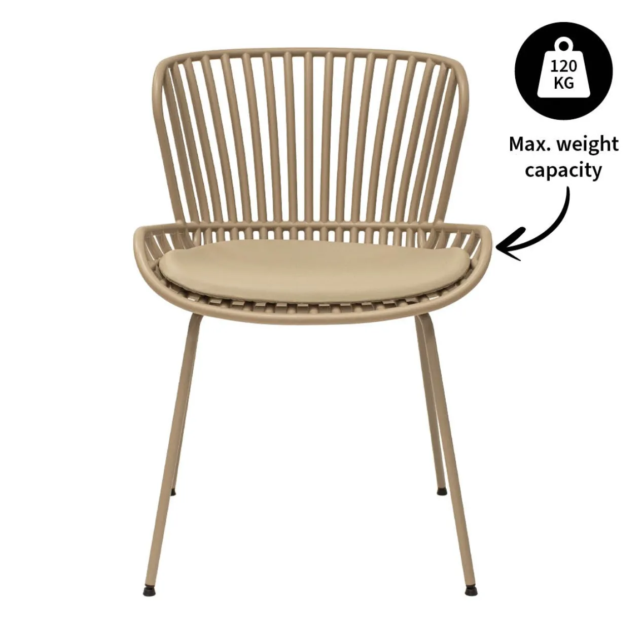Kick tuinstoel Lot - beige