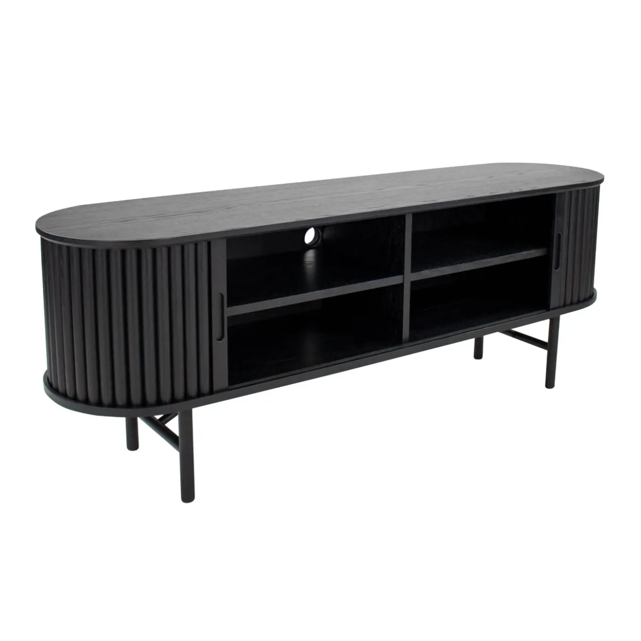 Kick TV dressoir Bjorn 180 - Zwart