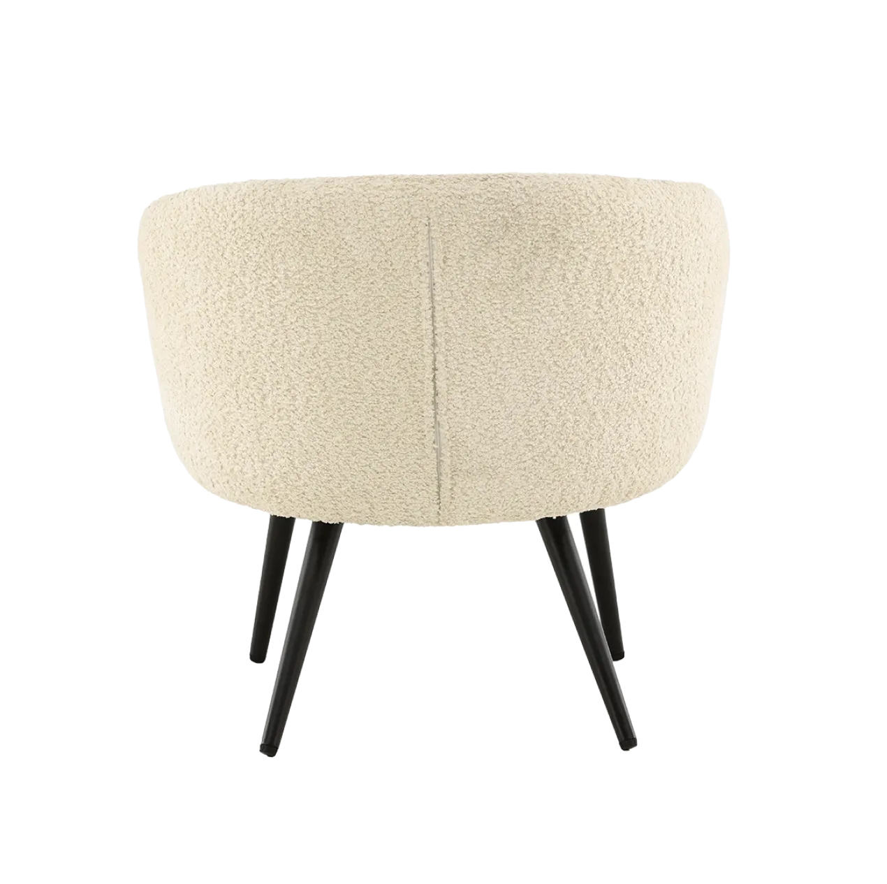 Kinderfauteuil Annika Teddystof Gebroken wit