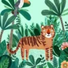 Kinderkamer poster Jungle Poster tijger