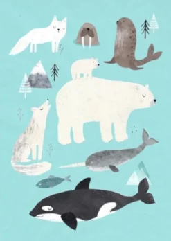 Kinderkamer poster Jungle Poster pooldieren
