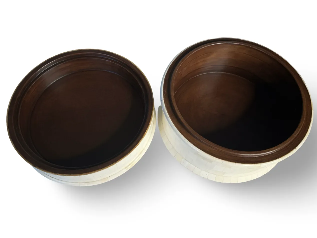 Kist bone inlay wit