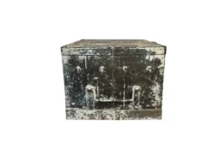 Kist Iron money box uniek