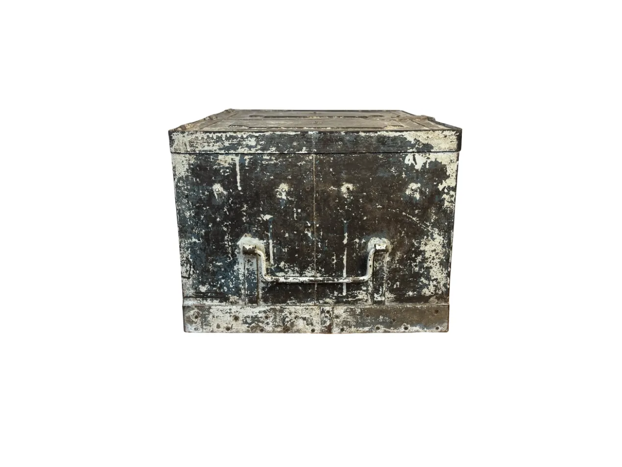 Kist Iron money box uniek